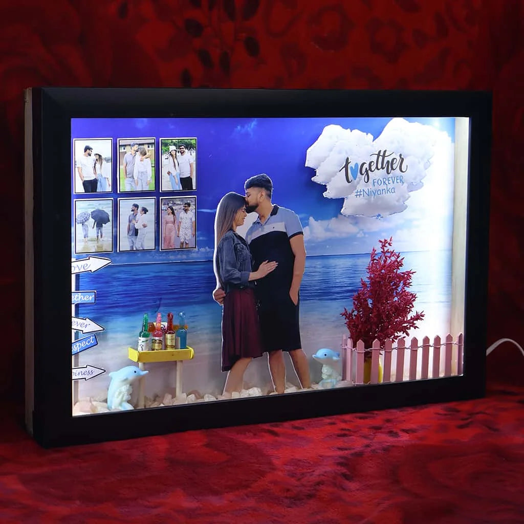 3D Miniature Photo Frame For Couple | Together Forver