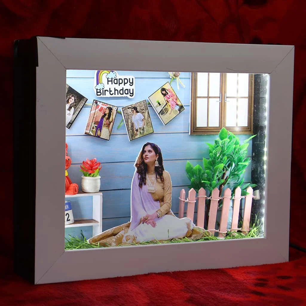 3D Miniature Photo Frame For Love one | Happy Birthday