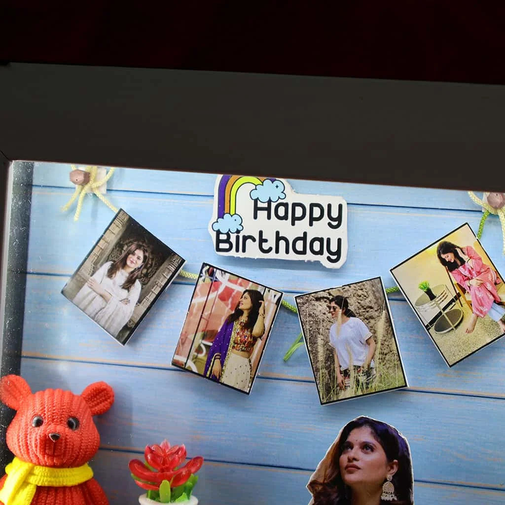 3D Miniature Photo Frame For Love one | Happy Birthday