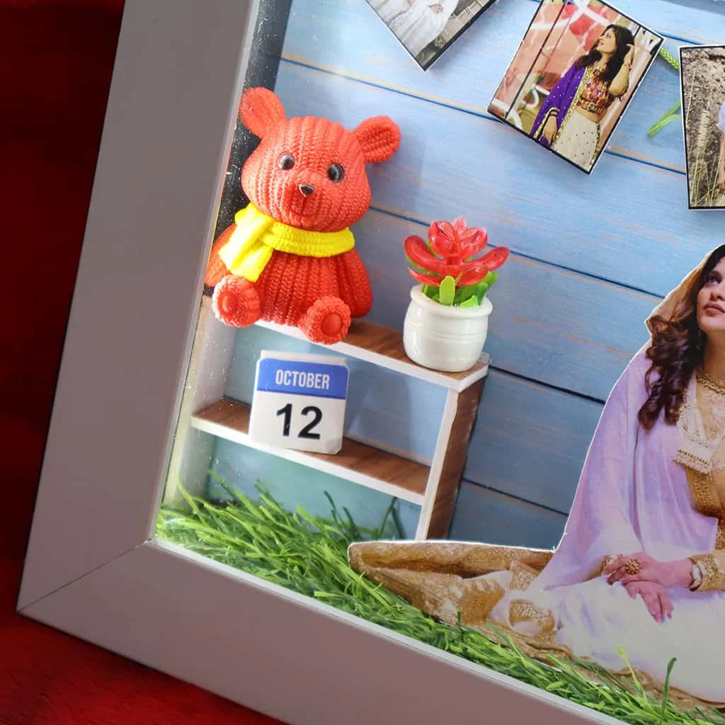3D Miniature Photo Frame For Love one | Happy Birthday