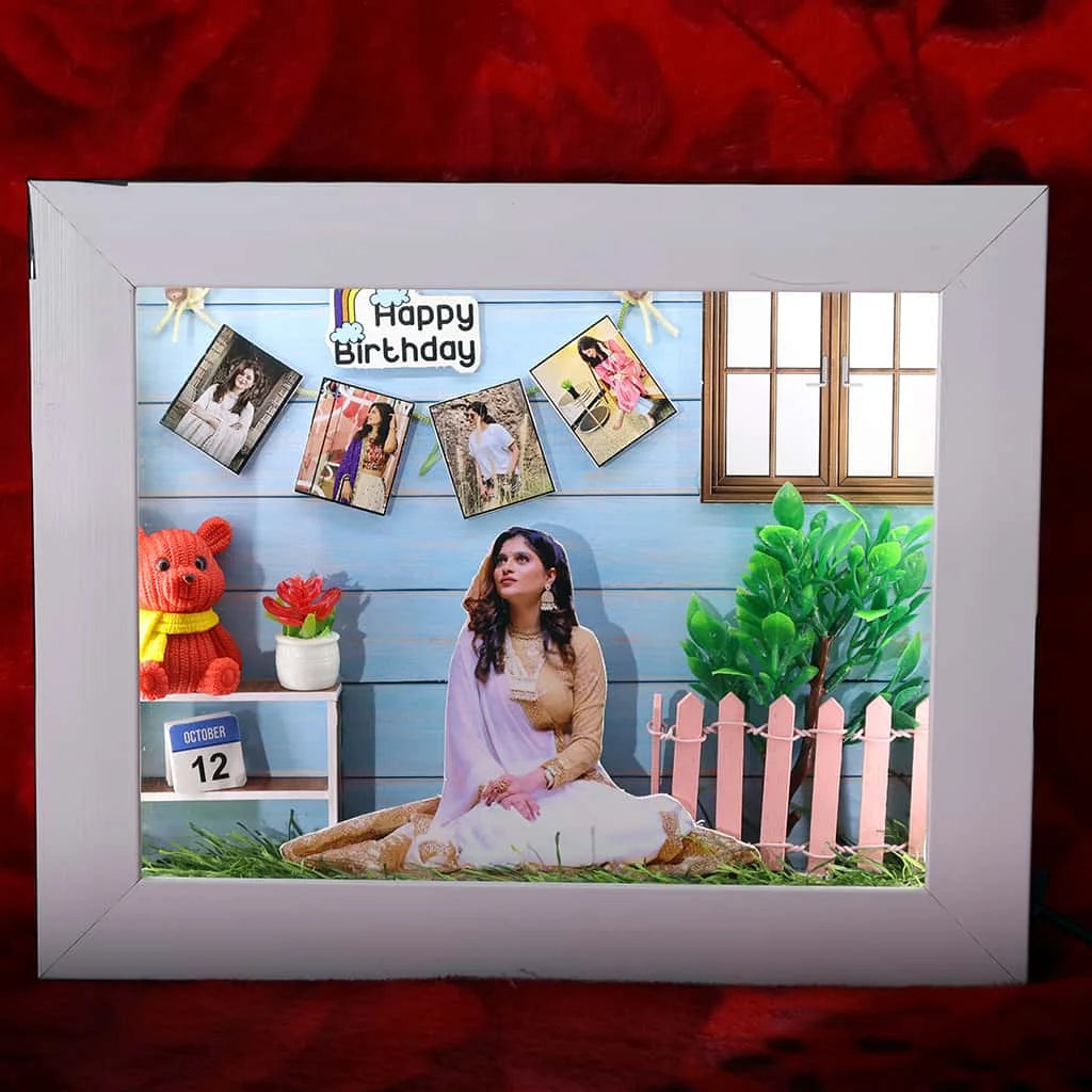 3D Miniature Photo Frame For Love one | Happy Birthday