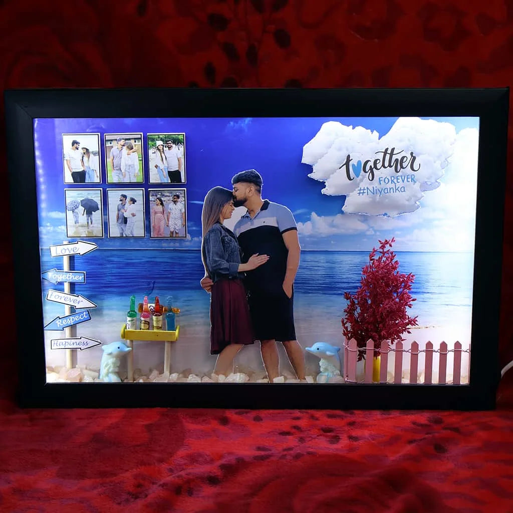 3D Miniature Photo Frame For Couple | Together Forver
