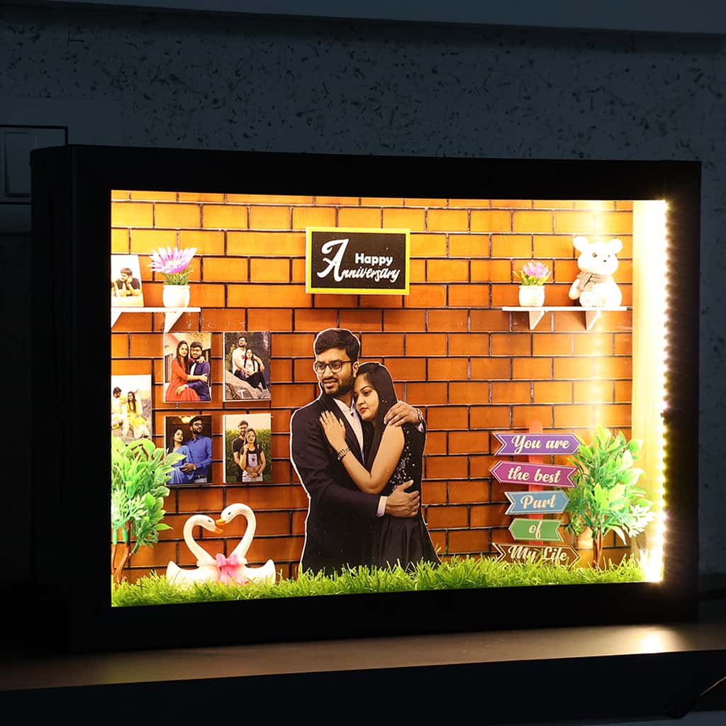 3D Miniature Photo Frame For Love | Happy Anniversary