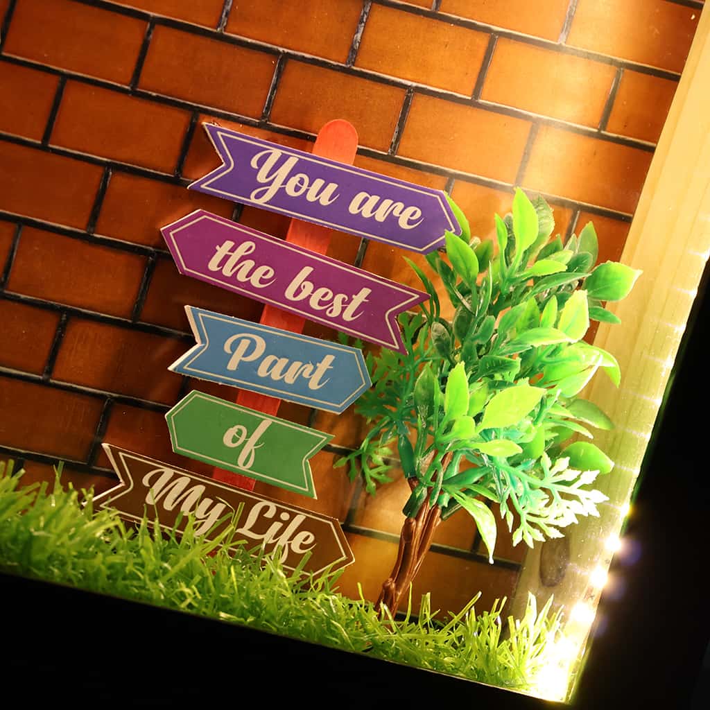 3D Miniature Photo Frame For Love | Happy Anniversary