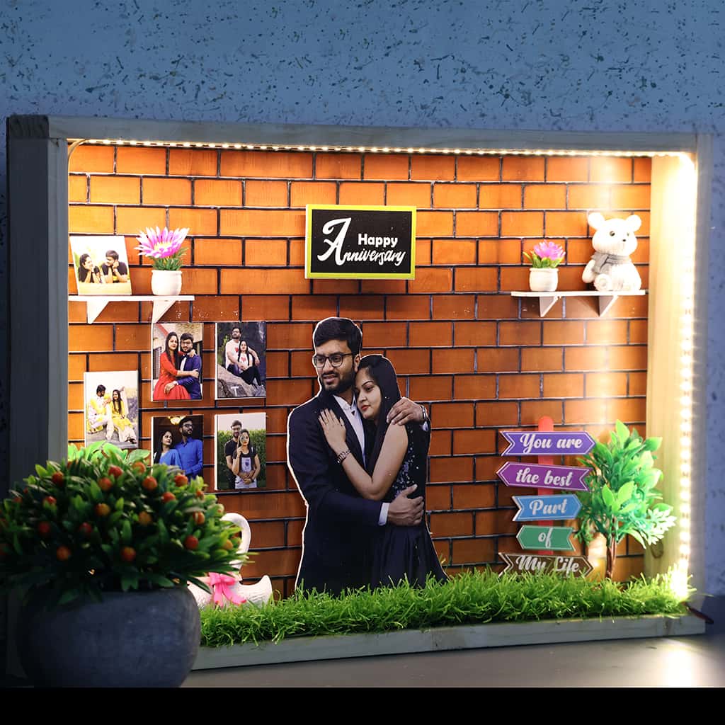 3D Miniature Photo Frame For Love | Happy Anniversary
