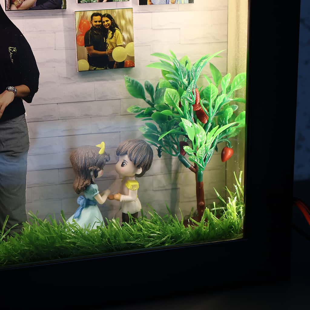 Personalised 3D Miniature Frame for Happy Birthday