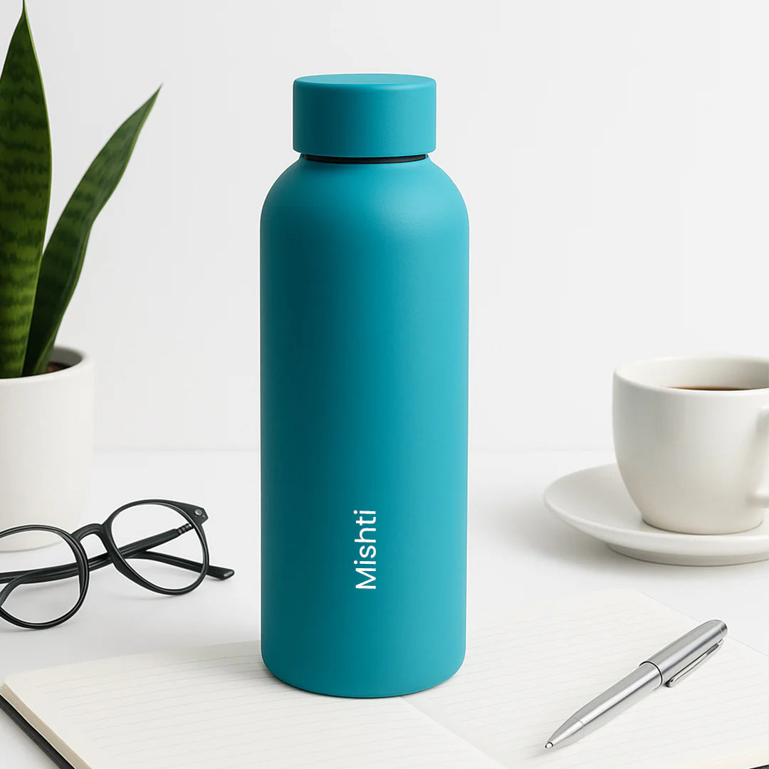 Custom Matte finish Stainless Steel Water Bottle – 500ml