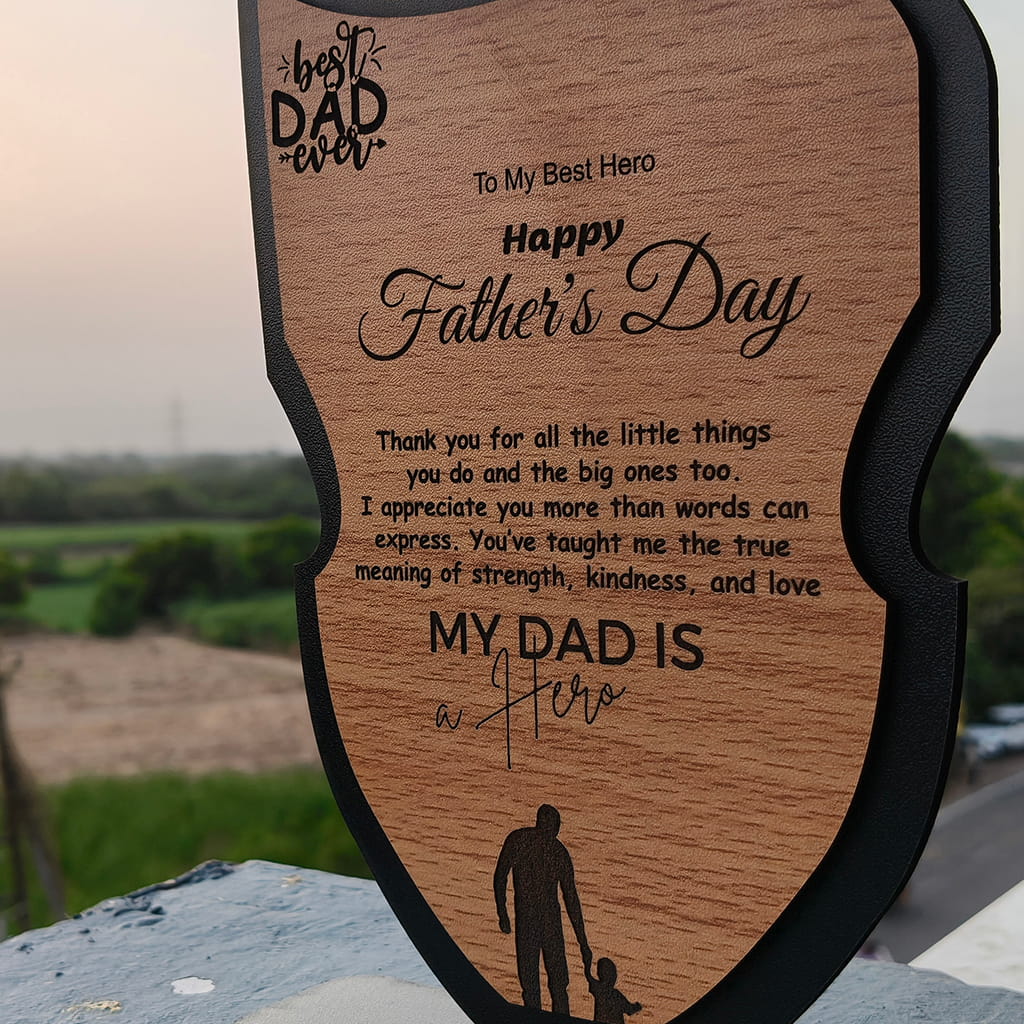 Best DaD ever Trophy for Father's Day