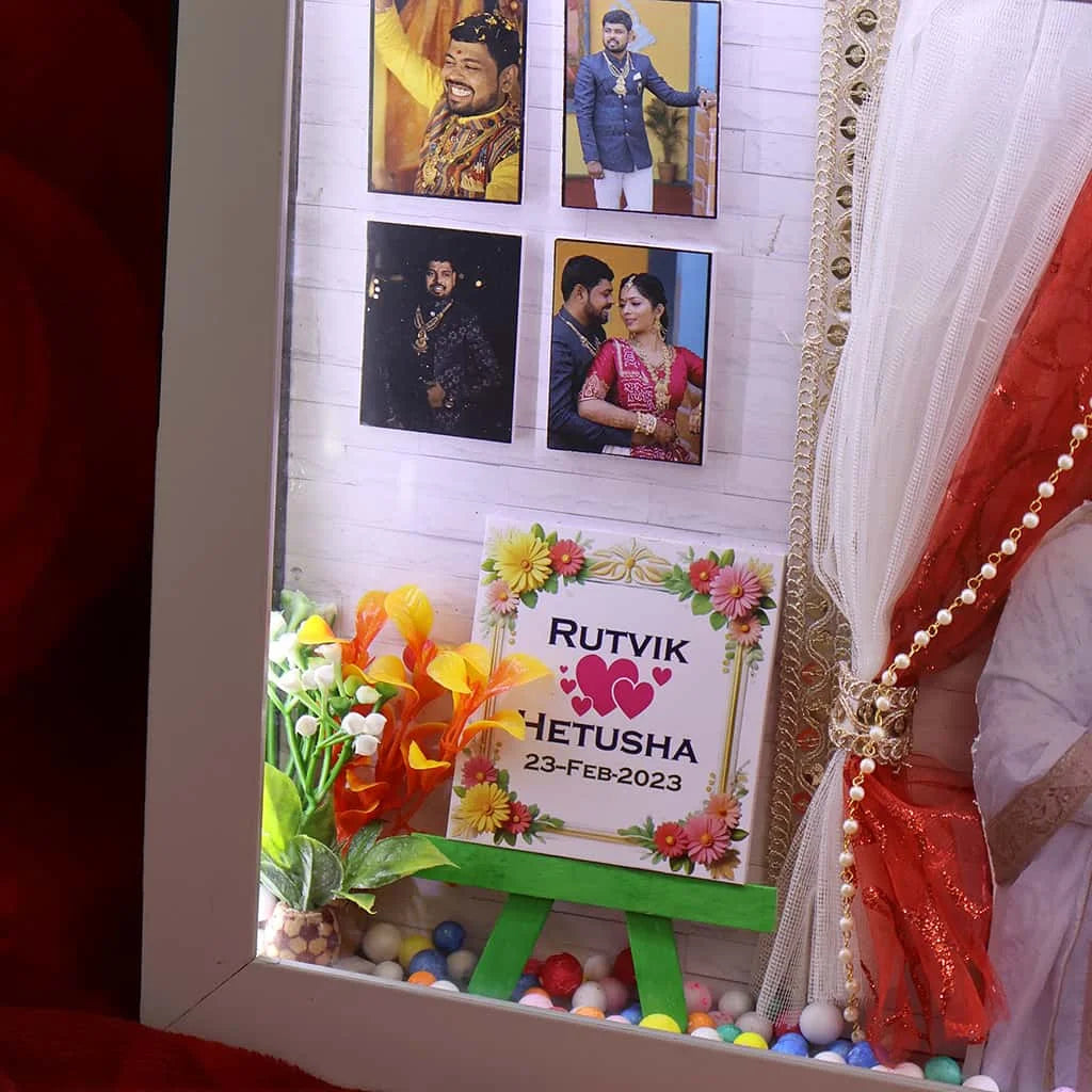 Miniature Photo Frame for couple | Anniversay