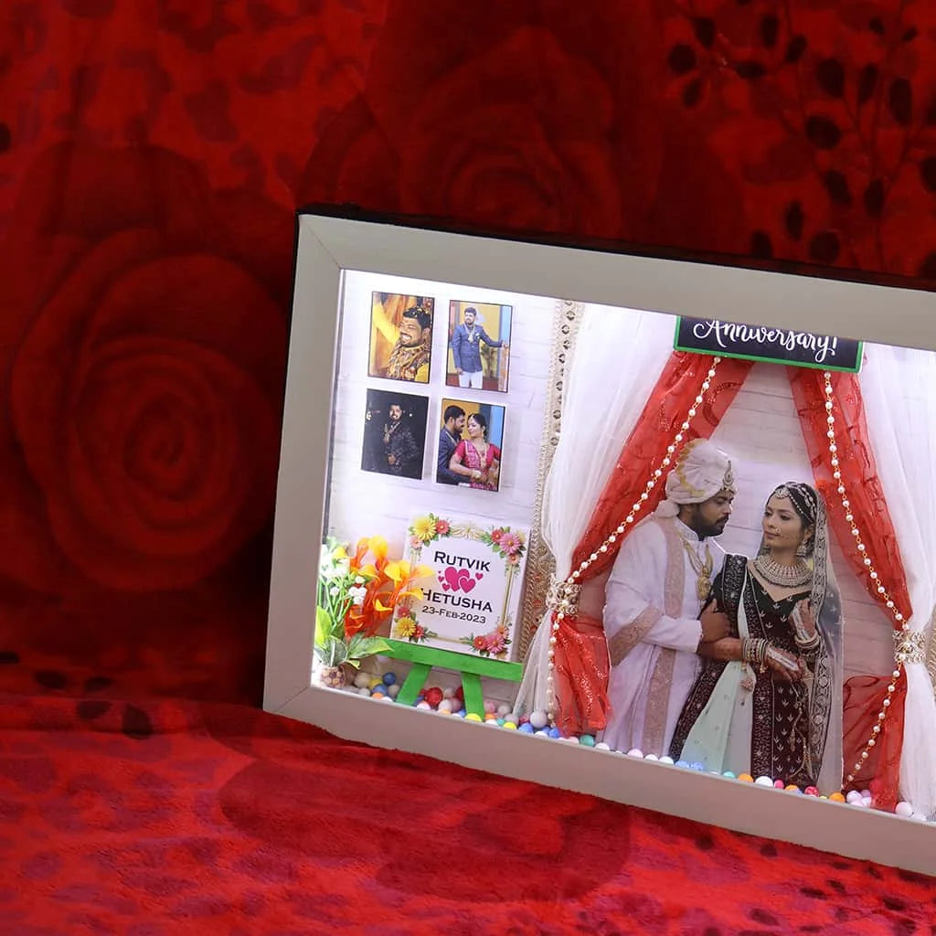 Miniature Photo Frame for couple | Anniversay