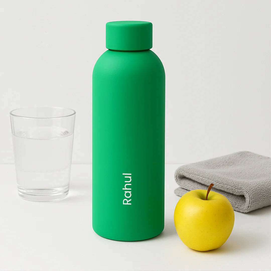Custom Matte finish Stainless Steel Water Bottle – 500ml