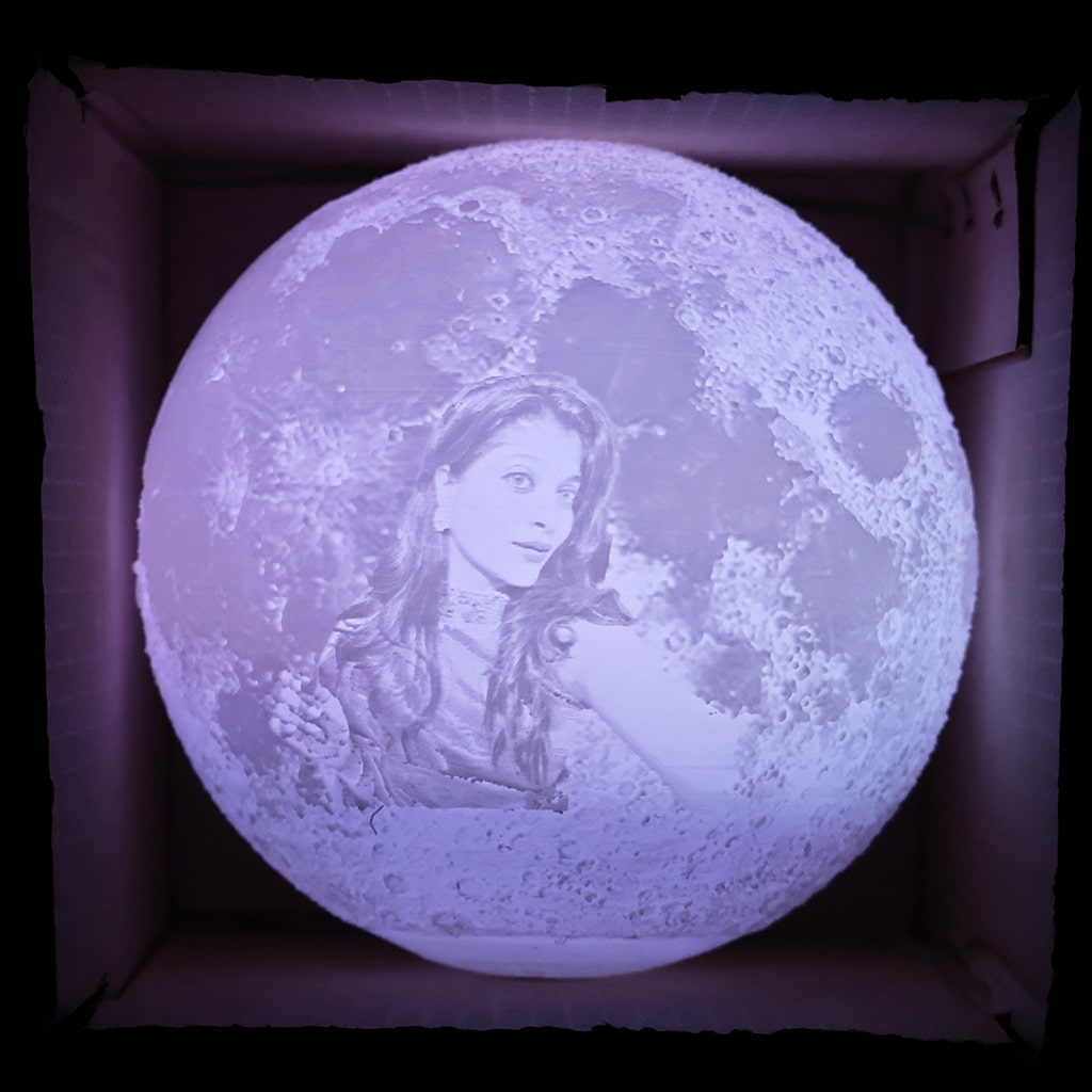 Photo Moon Lamp for Birthday and Anniversary