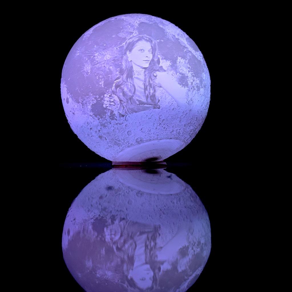 Photo Moon Lamp for Birthday and Anniversary