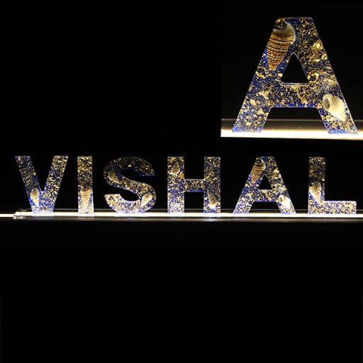 Crystal Resin Name Light