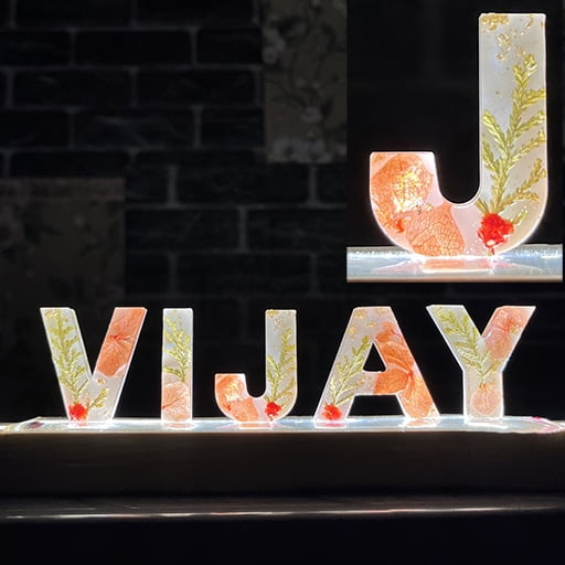 Crystal Resin Name Light