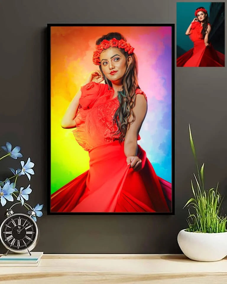 Oil Smudge Digital Paintings