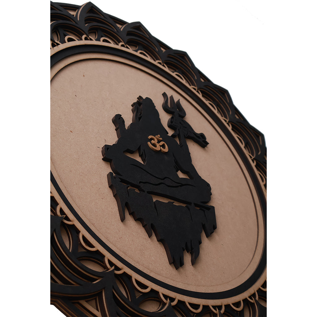 Multi-Layered Mandala with God Shivaji