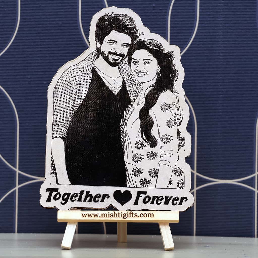 Laser Engrave Photo Standy Frame | Gift