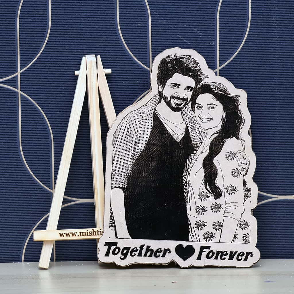 Laser Engrave Photo Standy Frame | Gift