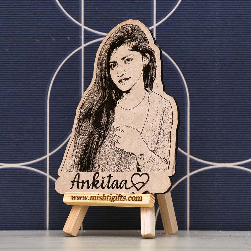 Laser Engrave Photo Standy Frame | Gift