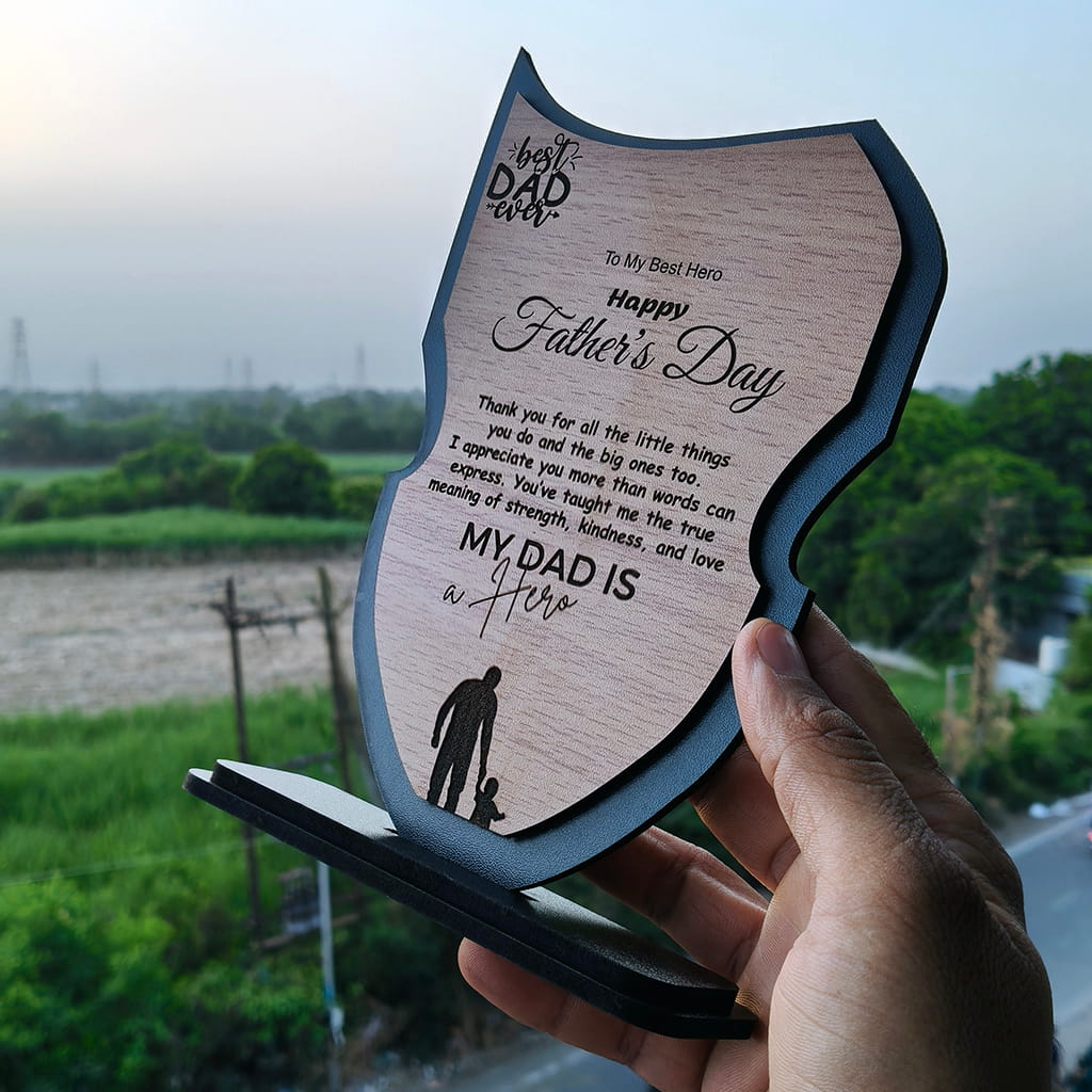 Best DaD ever Trophy for Father's Day