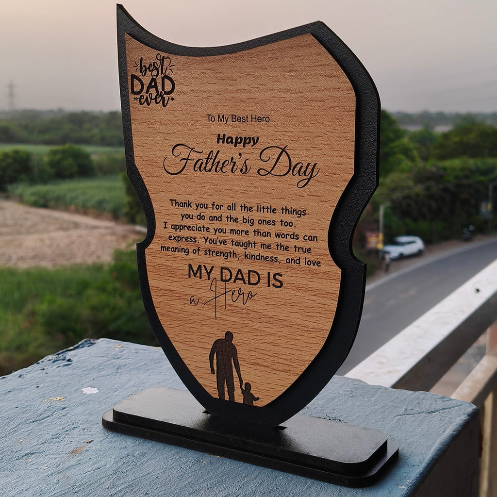 Best DaD ever Trophy for Father's Day