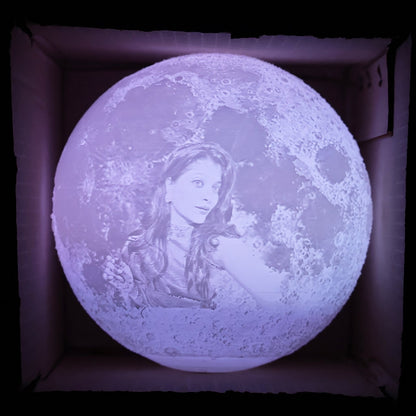 Photo Moon Lamp for Birthday and Anniversary