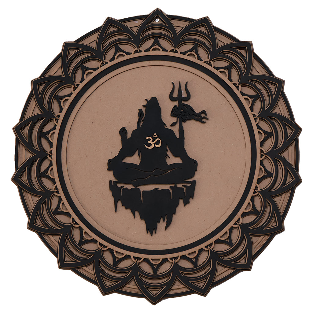 Multi-Layered Mandala with God Shivaji