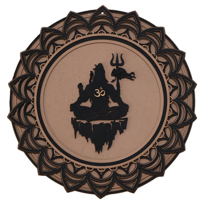 Multi-Layered Mandala with God Shivaji
