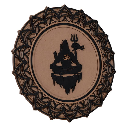 Multi-Layered Mandala with God Shivaji