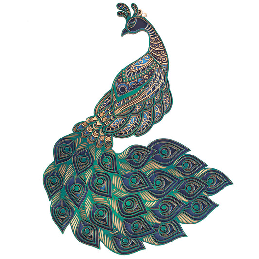 Multi-Layered Peacock