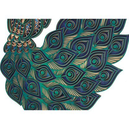 Multi-Layered Peacock