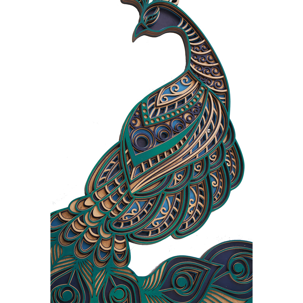 Multi-Layered Peacock