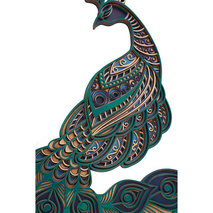 Multi-Layered Peacock