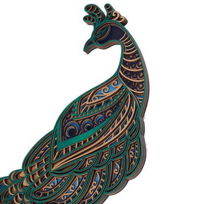 Multi-Layered Peacock
